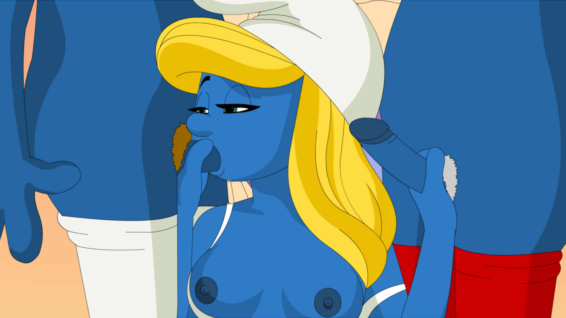 Cartoon Smurf Porn